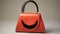 Fashionista Curve Handbag: Red With Smiley Face Design