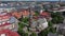 Fassbergs Kyrka, Aerial view of Gothenburg, Sweden, Aerial view of downtown,