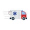 Fast Ambulance Car Icon