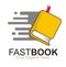 Fast book logo design