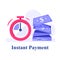 Fast cash, small loans, borrow money, financial solution, micro lending, finance provision