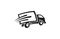 Fast Delivery Service Car clipart