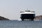 Fast ferry in mediterranean islands