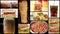 Fast food collage