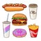 Fast Food Flat Collection