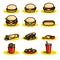 Fast food Icons - Illustration