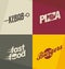 Fast food logo design concepts