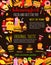 Fast food restaurant meal poster for menu design