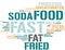 Fast Food - Word Cloud