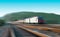 Fast freight train