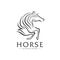 Fast Horse logo Design Vector, Creative design, Template, illustration