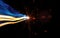 fast moving light beam burst sci fi tech comet