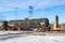 Fast Moving Tank Car on Railway Tracks