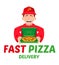 Fast pizza delivery