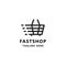 Fast shop Icon logo
