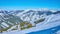 Fast ski lift on Schmittenhohe mountain, Zell am See, Austria