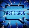 Fast Track Increase Improvement Development Raising Concept