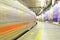 Fast train in Tokyo Station