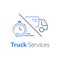 Fast truck delivery, distribution services, logistics solution, transportation company