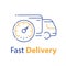 Fast truck delivery, distribution services, logistics solution, transportation company