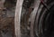 Fasteners tunnel in a coal mine