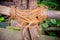 Fastening rope on a fence