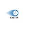 Faster and speed Logo Template vector icon illustration