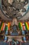 Fasting Buddha Satue from Pakistan, Unryu-zu dragon painting on the ceiling Kencho-ji temple