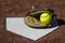 Fastpitch Catchers Mitt With Ball On Homeplate