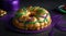 Fat Tuesday, traditional dishes and sweets, Royal Pie, Magi Pie, King Cake