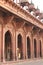 Fatehpur Sikri, Columns and corridor details