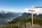 Father Brown's Cross, Mount Roberts with view of Juneau, Alaska in the background