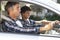 Father On Car Journey With Teenage Son