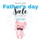 Father day banner sale template