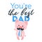 Father day greeting card template