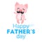 Father day greeting card template