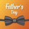 Father Day Vector Greeting Card