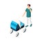 Father On Maternity Leave Icon