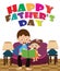 Father`s Day card