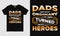 Father`s Day cool t-shirt design featuring message