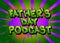 Father`s Day Podcast - Comic book style text.