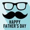 Father`s Day Vector - `My Father is Strongest Father in the World`