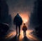 Father and Son: From Darkness to Light