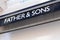 Father & Sons logo text sign on store German luxury fashion for men