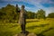 Father William Corby Statue on Battlefield