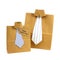 Fathers Day handmade shirt and tie gift bags