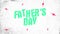 Fathers Day with red thunderbolts on grunge texture