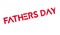 Fathers Day rubber stamp