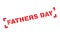 Fathers Day rubber stamp