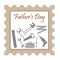 Fathers Day stamp